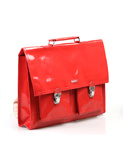 grote boekentas vinyl rood