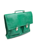 grote boekentas cuir vintage