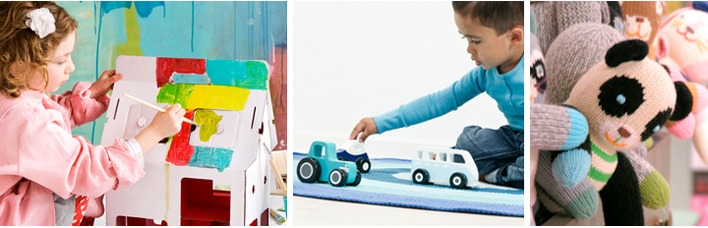 spelen en knuffelen