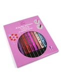 penseelstiften (roze doos)