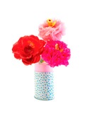 fleurs en papier de soie 'Eugénie'