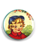 retro button