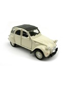 speelgoedautootje Citroën 2CV wit