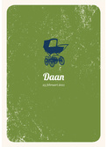 kinderwagen groen