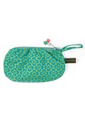 portemonnaie zipp� 'turquoise fleuri'