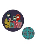 2 buttons 'poupées russes'