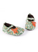 ballerina sloefjes folklo vert et fluo