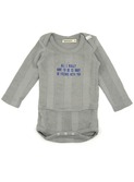 bodysuit LS classic grey  | Imps&elfs