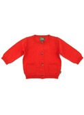 baby cardigan orange