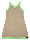 singletdress knitted l.green | Kik-kid