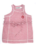 singletdress cotton toile white | Kik-kid