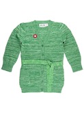 cardigan girl knitted green