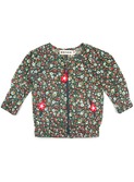 jacket woven print grey