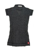 dress knit square black  | Kik-kid