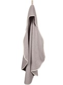 badcape Rome zilvergrijs