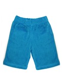bermuda velours turquoise