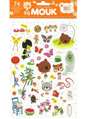 stickers 'Le tour du monde' 74