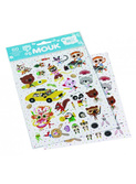 stickers 'le tour du Monde de Mouk' 60