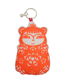 sleutelhanger lucky girls oranje