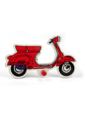 kapstok scooter rood