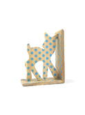 boekensteun bambi wood blauw