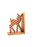 boekensteun bambi wood fuchsia