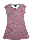 T - dress 'Carre' taupe