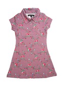 polo dress 'Carre' taupe