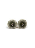 splash earpins, black