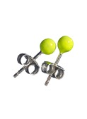 earpins mini neon yellow