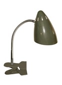 retro cliplamp army green