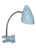 retro cliplamp light blue