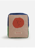 Color Block small school bag
