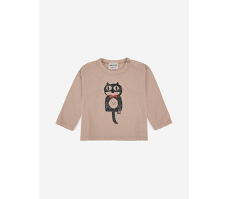 Cat O'clock long sleeve t-shirt │Bobo Choses