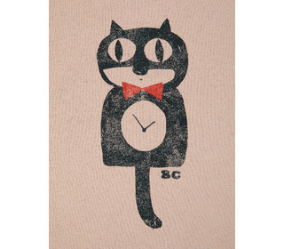 Cat O'clock long sleeve t-shirt │Bobo Choses