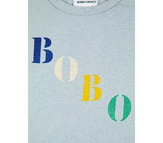 Bobo diagonal long sleeve t-shirt│Bobo Choses