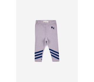 Lila stripes leggings│Bobo Choses