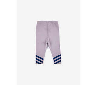 Lila stripes leggings│Bobo Choses