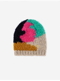 Color stains beanie