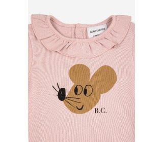 Baby Mouse ruffle collar body│Bobo Choses
