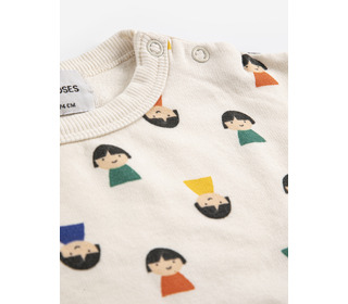 Game Pawns all over sweatshirt - Bobo Choses