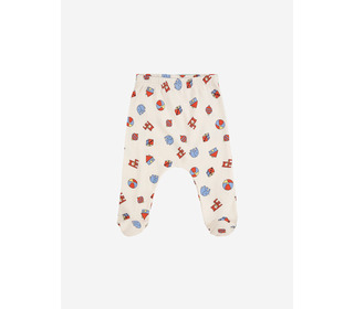 Toys all over footed leggings - Bobo Choses