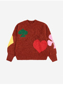 Bobo Joker jacquard turtle neck jumper