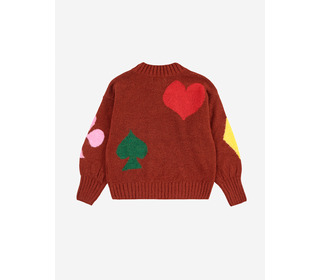 Bobo Joker jacquard turtle neck jumper - Bobo Choses