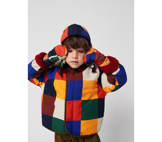 Multicolor tiles mittens - Bobo Choses