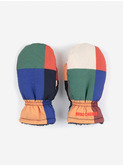 Multicolor tiles mittens