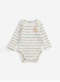 Mush Monster stripes body - green