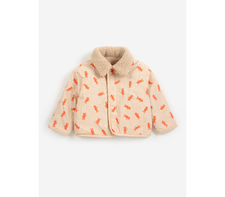 Softpaw Monster sheepskin reversible jacket - Bobo Choses