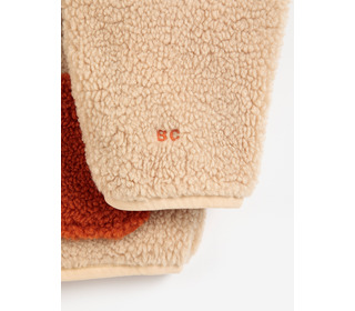 Softpaw Monster sheepskin reversible jacket - Bobo Choses