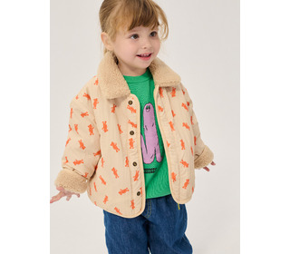 Softpaw Monster sheepskin reversible jacket - Bobo Choses